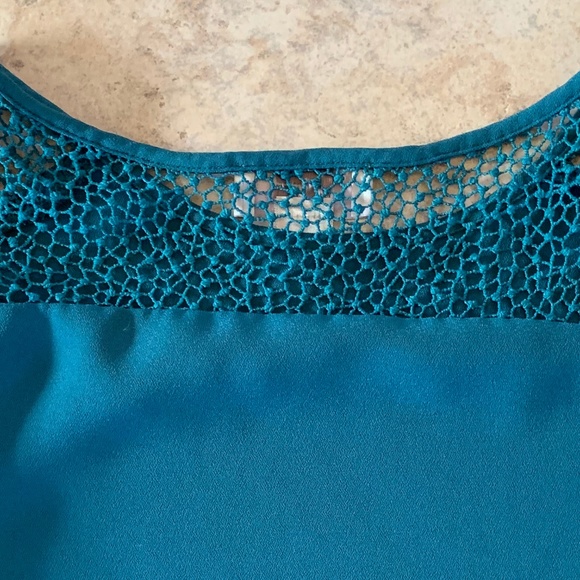 LOFT Green Sleeveless Top XS - Picture 5 of 5